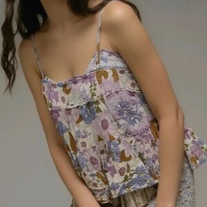 American Eagle Woman's M  Babydoll Cami